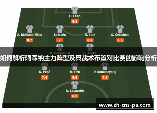 如何解析阿森纳主力阵型及其战术布置对比赛的影响分析