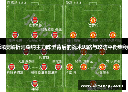 深度解析阿森纳主力阵型背后的战术思路与攻防平衡奥秘