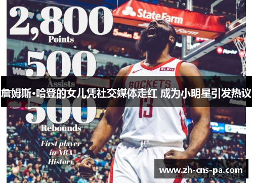 詹姆斯·哈登的女儿凭社交媒体走红 成为小明星引发热议